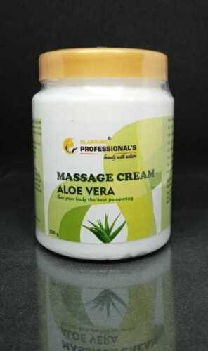 Skin Friendly Highly Effective Aloe Vera Massage Cream 500Gm In Jar Use: Body