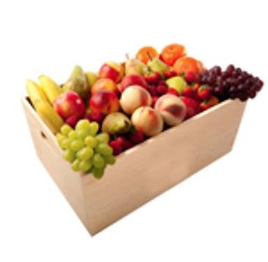 Yellow Rectangular Shaped 12X9X4 Cardboard Shipping Mailing Packaging Fruit Box 