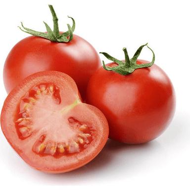 Round Used For Salad And Other Dishes Rich In Nutrients Organic Fresh Red Tomato