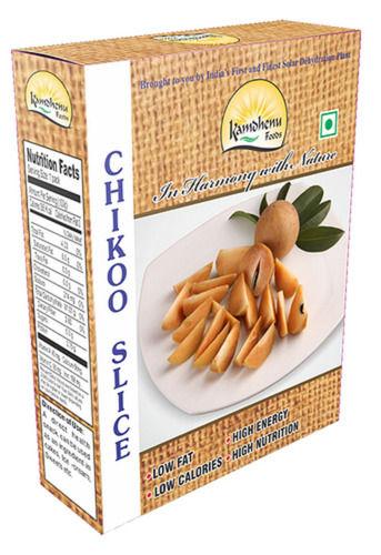 Brown 100% Organic And Fresh Chikoo (Sapodilla) Fruit Slices For Nutrition And Beverages