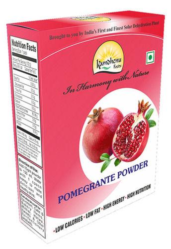 100% Organic No Added Preservative Dried Pomegranates Fruit Powder Origin: India
