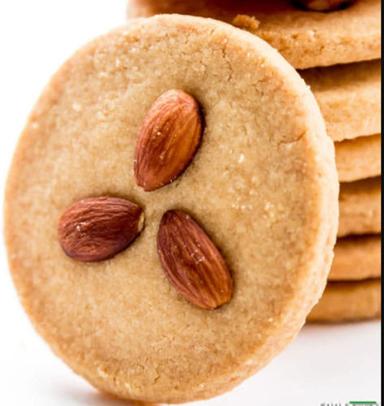 100% Vegetarian And A Perfect Tea, Coffee Time Snack Badam Biscuit Fat Content (%): 5.8 Grams (G)