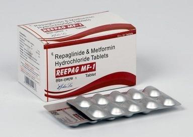 Repaglinide & Metformin Hydrochloride Tablets Reepag Mf-1 Tablet Health Supplements