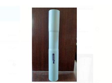  सफेद पीवीसी पाइप सॉकेट, मोटाई 2 मिमी, गोल आकार, लंबाई 3 मीटर आकार: 4 इंच 