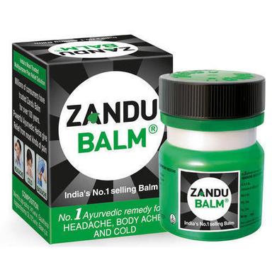India'S Most Popular And Effective Pain Reliever Ayurvedic Zandu Balm  Age Group: For Adults