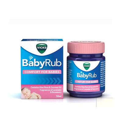 Specifically For Babies-Moisturize, Soothe And Relax Your Baby Vicks Babyrub Ointment Application: Personal