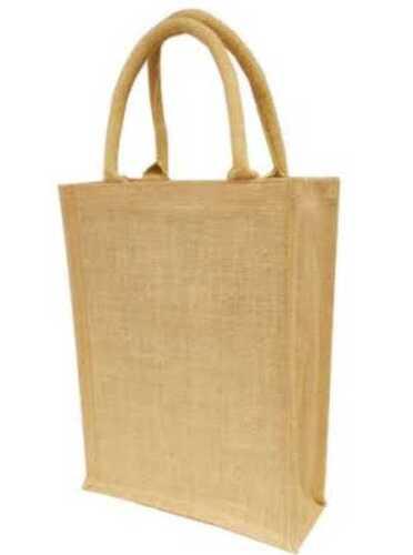 Eco-Friendly Eco Friendly Strong Reusable Plain Brown Jute Shopping Bags For Grocery