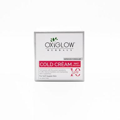 Oxyglow Improved Formula Spf 10 Cold Cream, All Day Moisturizing, Nourishment Ingredients: Herbal
