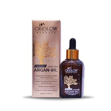 Oxyglow Liquid Gold Moroccan Argan Oil For Skin And Hair Care, 50G Age Group: Adults