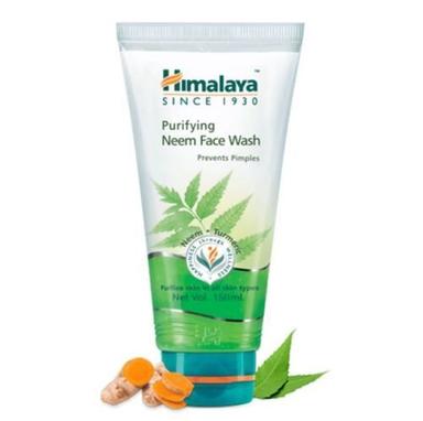Himalaya Purifying Neem Face Wash, For Pimple Free And Healthy Skin, Pack Of 150Ml, In Plastic Tube Packaging  Color Code: Green