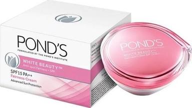 Ponds White Beauty Anti Spot Fairness Cream, Pack Of 50Gram, In Glass Box Packaging  Age Group: 18 To 45