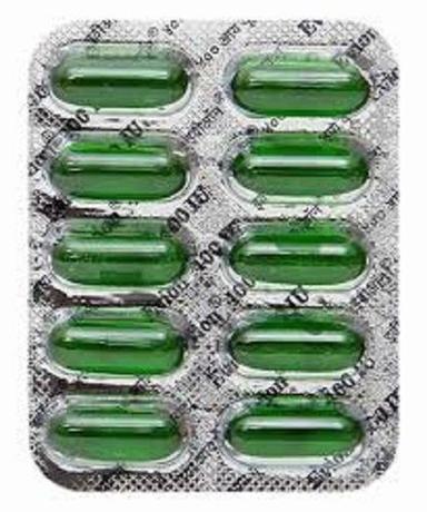 Vitamin E (Pack Of 30 Capsules) Face Hair Pimple Glowing Skin & Hair Care  General Medicines