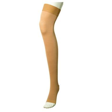 Rubber Polyamide & Lycra Flo-Med Medical Compression Stockings - Thigh High 