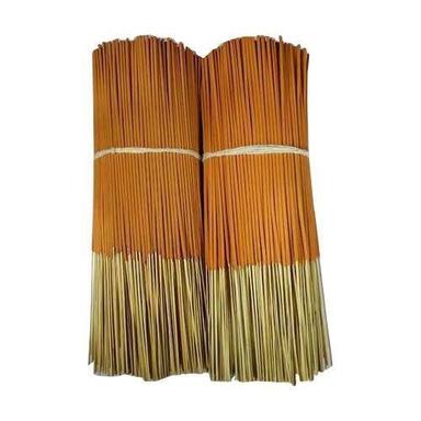 Natural Fragrance Environment Friendly Round Shape Yellow Color Incense Stick Burning Time: 5-10 Minutes