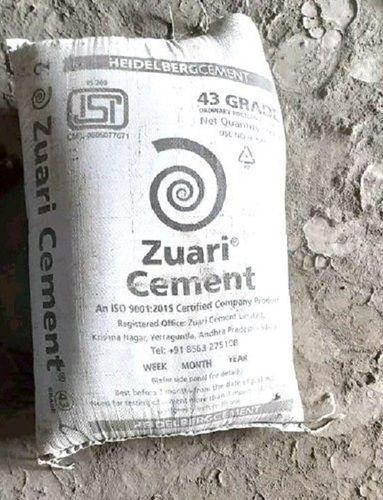 Manufactured Sand Zuari 43 Grade Opc Cement For Home And Building Construction Use