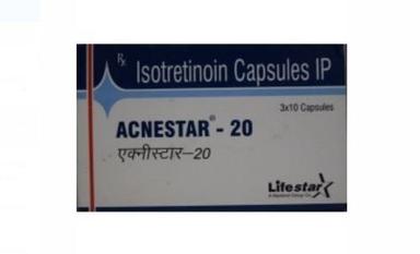  आइसोट्रेटिनॉइन कैप्सूल आईपी, 3X10 कैप्सूल का पैक सामान्य दवाएं 