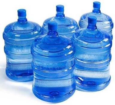 Blue Highly Durable And Sturdy Design Plastic Water Jar, Storage Capacity 20 Ltr