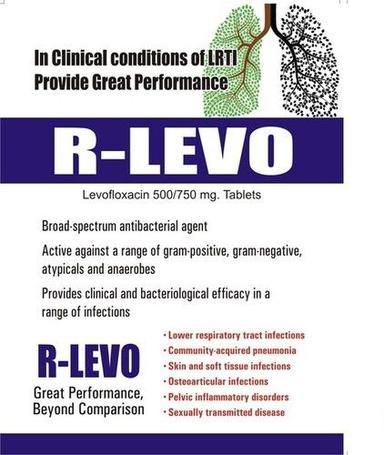 R-Levo Levofloxacin 500/750 Mg Tablet Generic Drugs