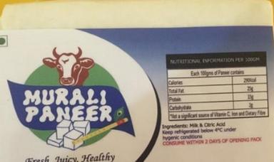 100% Pure Fresh Natural Original Soft And Healthy Fat 25 Gram White Murali Paneer Age Group: Children