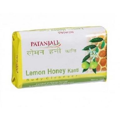 Gentle On Skin Patanjali Herbal Lemon Honey Kanti Body Cleanser Bath Soap, 75G