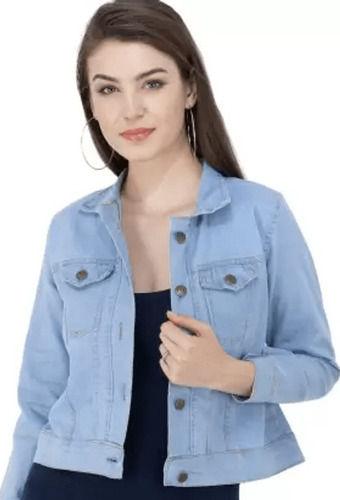 All Day Comfortable Classic Designed Fashionable Straight Fit Soft Denim Jacket Age Group: 18-25