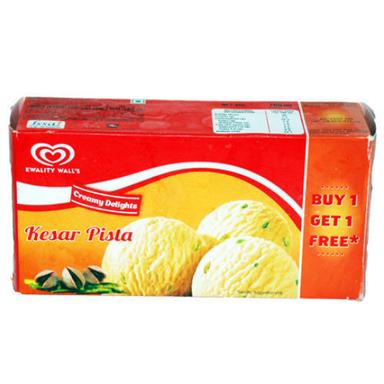 Kesar Pista Ice Cream Packs Are A Decadent And Refreshing Dessert  Age Group: Children