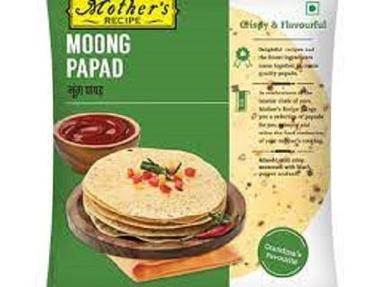Delicious And Tasty Spicy Flavor Crunchy Ready To Fry Moong Dal Papad For Snack Additives: Cumin Seeds
