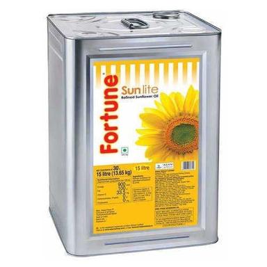 15 Litre Common High Quality 100% Pure Natural For Cooking Fortune Refined Sunflower Oil  Application: Used In Home