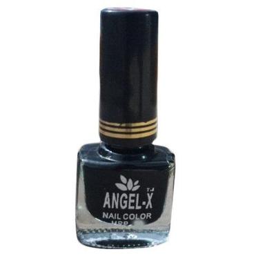 Glossy Finish Angel-X Black Pearl Nail Paint For Casual And Party Use Ingredients: Chemical