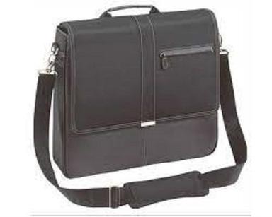 Brown Water Resistant And Stylish Black Colour Leather Professional Office Bag