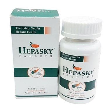 Superior Potency Provide And Premium Quality Herbs Botanically Made Hepasky Tablets Age Group: For Adults