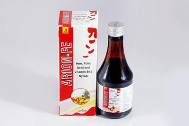 Liquid Arion-Fe Iron Folic Acid And Vitamin B12 Syrup