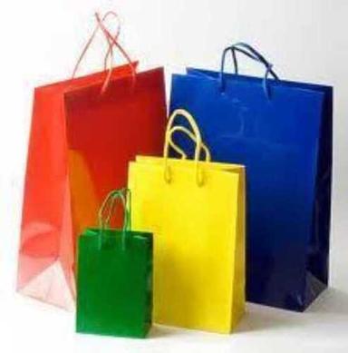 Paper Carry Bags For Shopping Use With Rectangular Shape And Multi Color