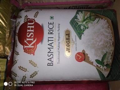 Common Rich Aroma Long Grain Hygienically Packed White Kishu Mogra Basmati Rice