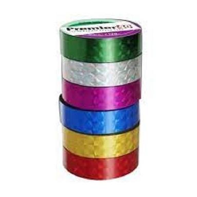 Lightweight Single Side Multicolor Holographic Shining Color Glitter Cello Tapes 
