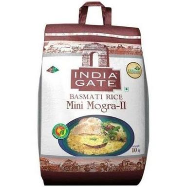 Pack Of 10 Kilogram 9.5% And 22.5% Moisture India Gate Mini Mogra Basmati Rice Broken (%): 2%