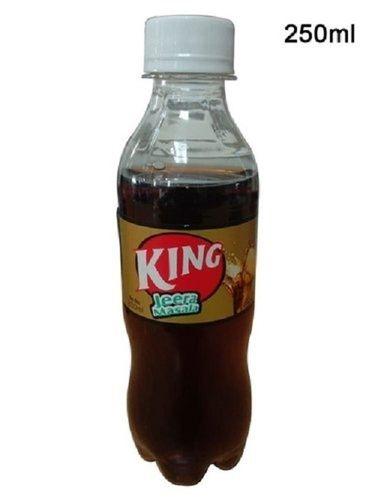  स्वच्छता से पैक किया गया 250 मिलीलीटर किंग जीरा मसाला सॉफ्ट ड्रिंक पैकेजिंग: बोतल 