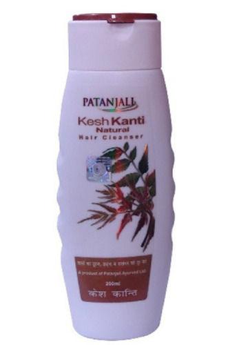 White Patanjali Natural Ayurvedic Shampoo For Soft Manageable And Voluminous Hair 