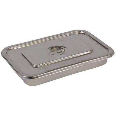 Silver Corrosion Resistance And Durable Stainless Steel Instrument Trays For Home Kitchen