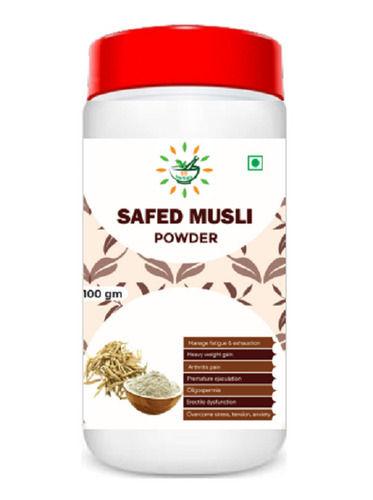 Natural Pure Ayurvedic And Herbal Safed Musli Powder Age Group: For Adults