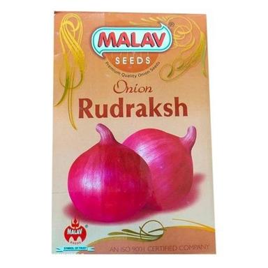 Organic Rudraksh Hybrid Onion Seed (Beej) For Agriculture, 10G Box Packing
