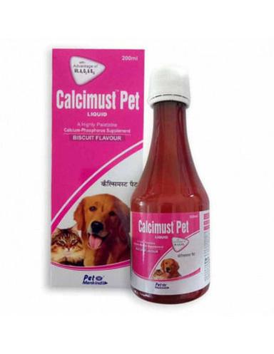 Calcimust Pet Calcium Supplement Syrup, Pack Of 200 Ml  Efficacy: Promote Healthy & Growth