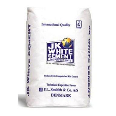 White Colour And Jk White Cement, 25Kg Bag Pack For Building Construction Compressive Strength: 12 Megapascals (Mpa )