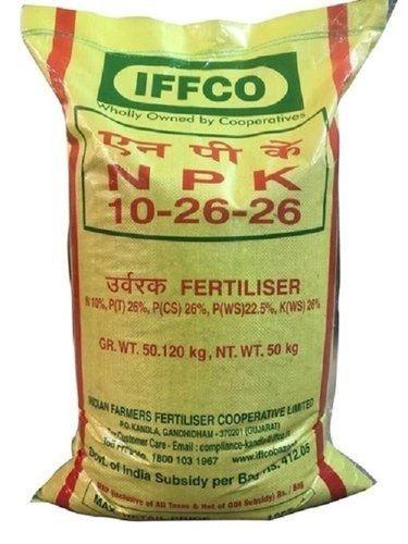 Yellow Chemical Grade Iffco Organic Fertilizer For Agriculture Usage, Pack Of 50 Kg 