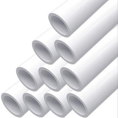 Cool White Round Shape Environment Friendly High Level Of Pressure Pvc Pipe Diameter: 5 Inch (In)