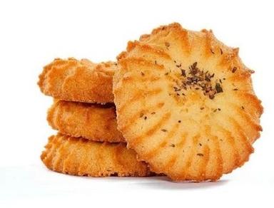 Brown Round Crispy And Crunchy Made From Flour Sweet Ajwain Bakery Cookies Fat Content (%): 8 Percentage ( % )