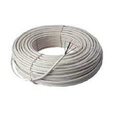 Electrical Wire High Quality Coaxial Pure Copper Molded Pvc White Insulated Cctv Camera Cable