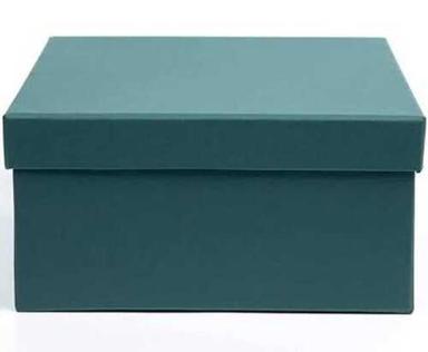 T.Green Square Plain Green Cardboard Gift Hamper Boxes For Gift Packing