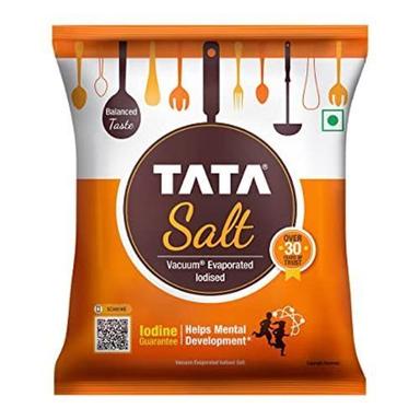 White Vaccum Evaporated Iodised Tata Salt