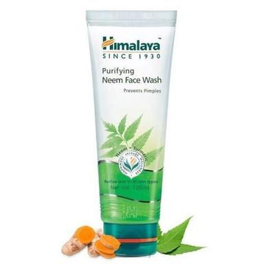  Himalaya Moisturizing And Purifying Neem Face Wash With 100 Ml Packet Pack  Color Code: Green